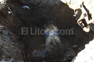 Se reparó el caño roto y se normaliza el abastecimiento de agua