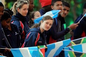 Pretoria, en celeste y blanco