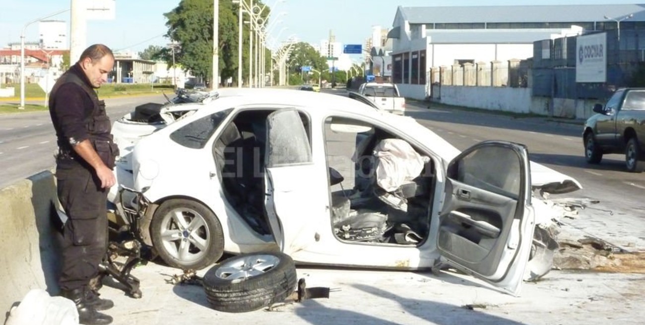 Fuerte colisión esta mañana