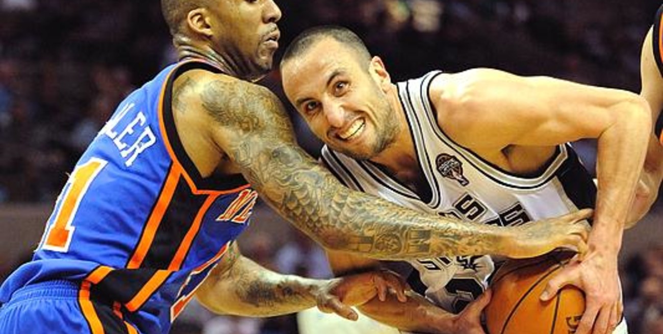Manu Ginóbili brilló en una nueva victoria de los Spurs