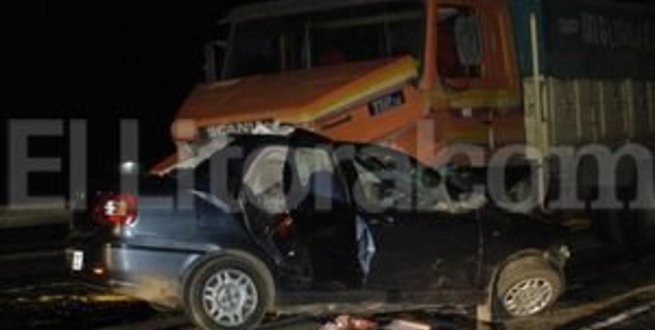 Tres muertos en un choque frontal sobre la ruta 34