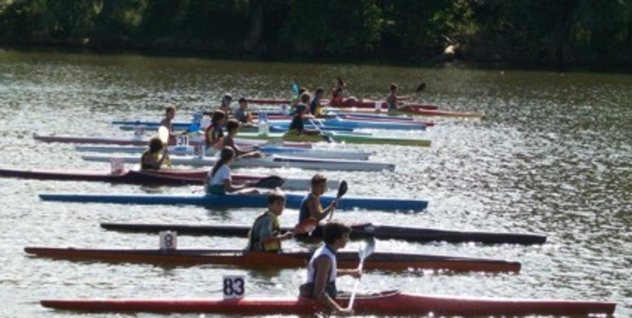 Canotaje en el Parque del Sur