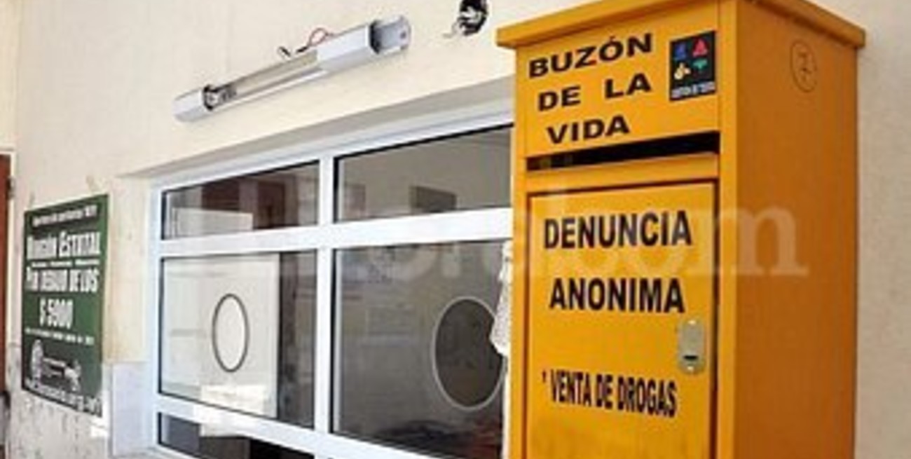 Promueven la instalación de buzones para denunciar la venta de drogas en Avellaneda
