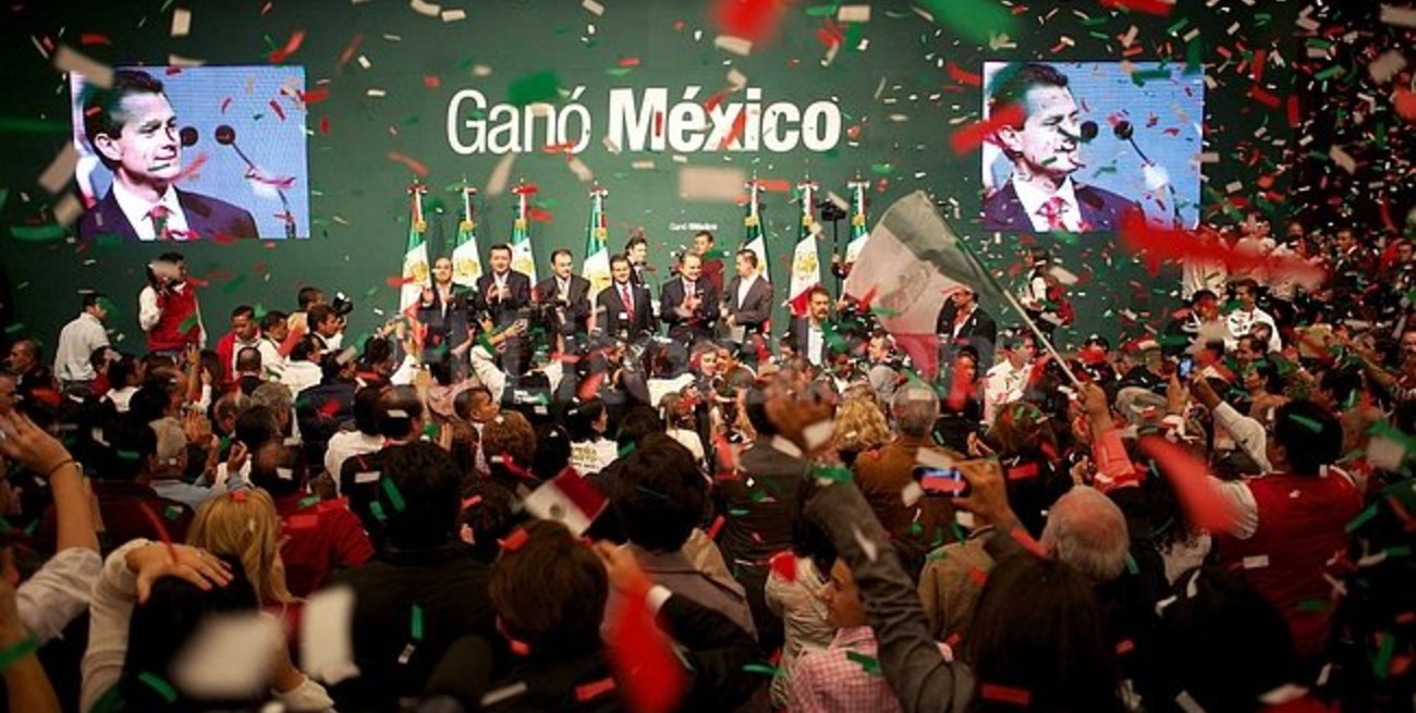 Enrique Peña Nieto gana con más de 6 puntos de ventaja