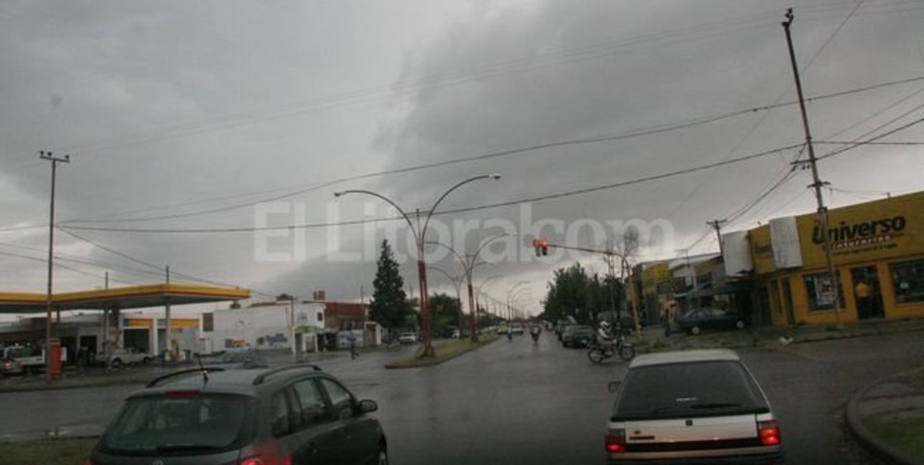 Lluvia con baja intensidad en Santa Fe y zona de influencia