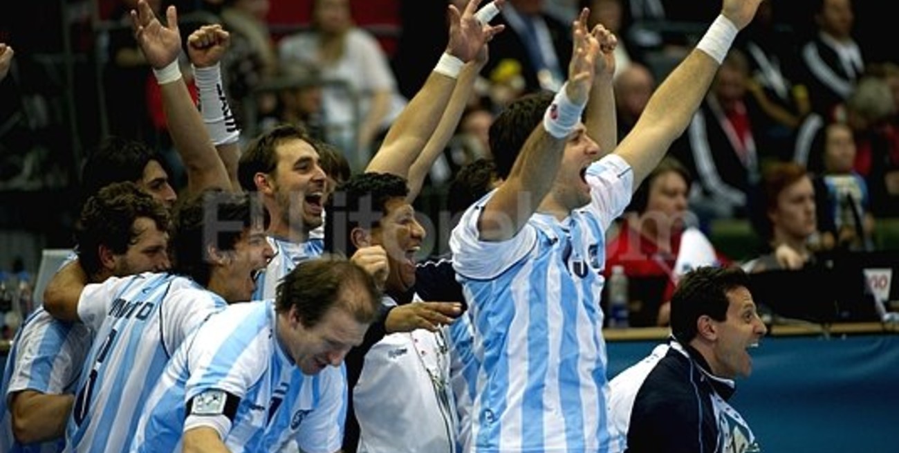 Argentina le ganó a Chile y pasó a la segunda ronda del Mundial de Handball