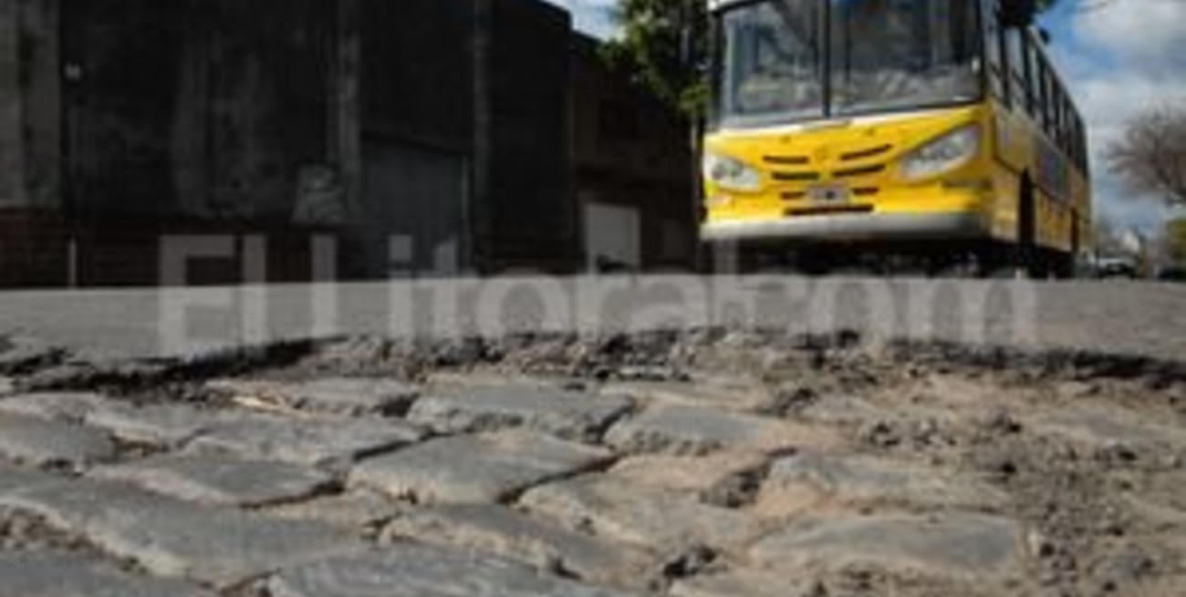 Baches: falta mantenimiento en el norte y en las calles interiores