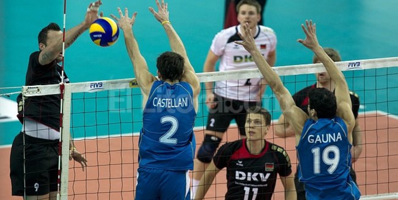 Caída argentina en la Liga Mundial de Voley