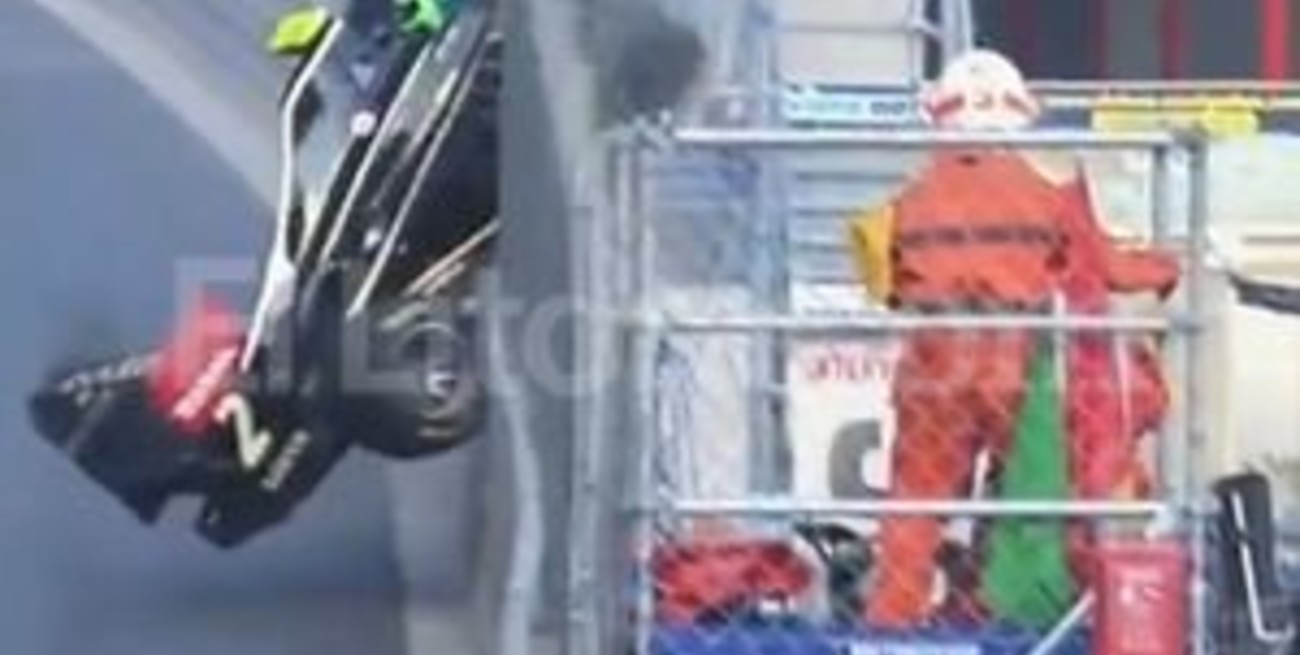 Impresionante accidente en la antesala del Gran Premio de Mónaco