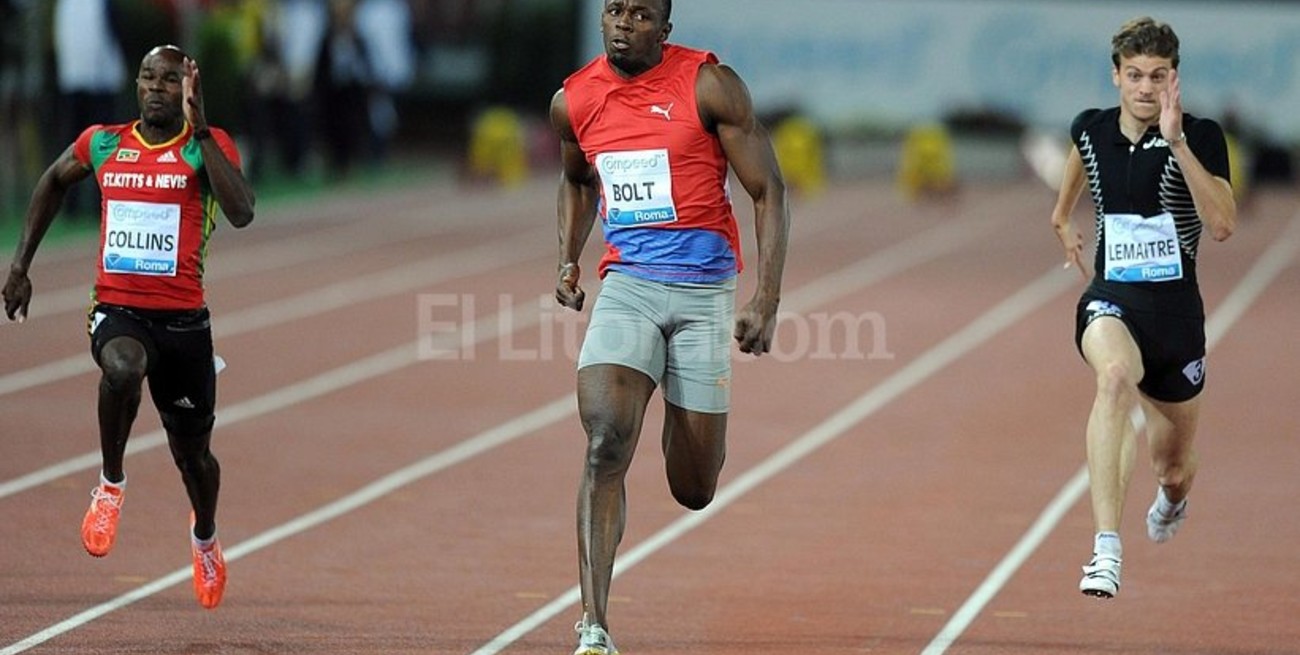 Usain Bolt hizo la mejor marca del año en los 100 metros llanos