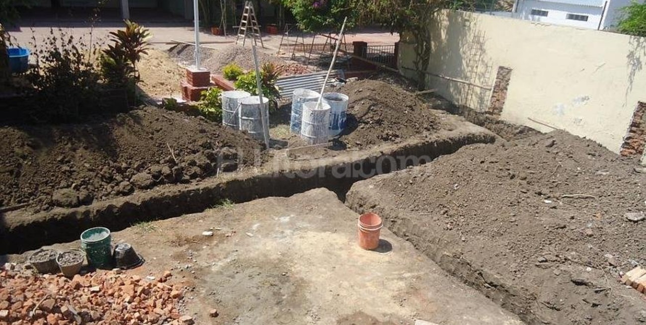 Hallaron objetos antiguos en el Colegio San José de San Javier