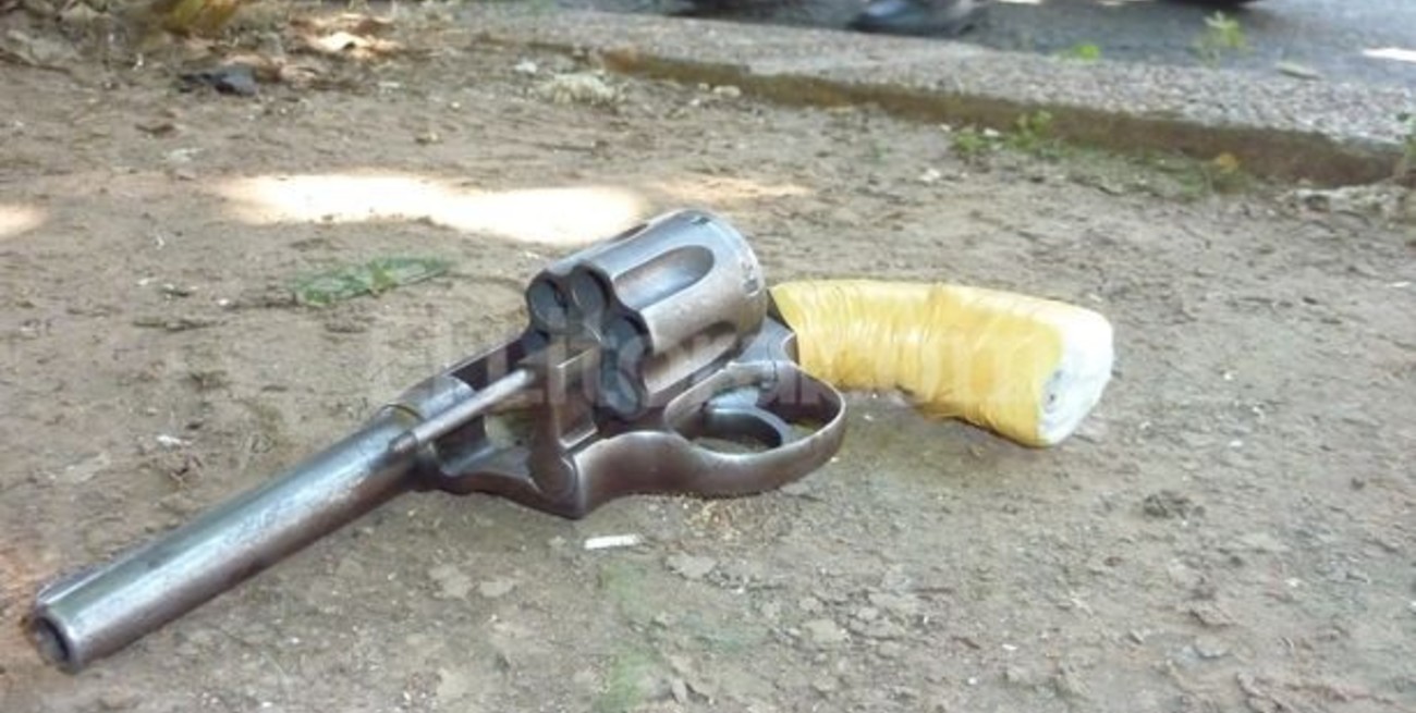 Asalto y tiros en pleno centro