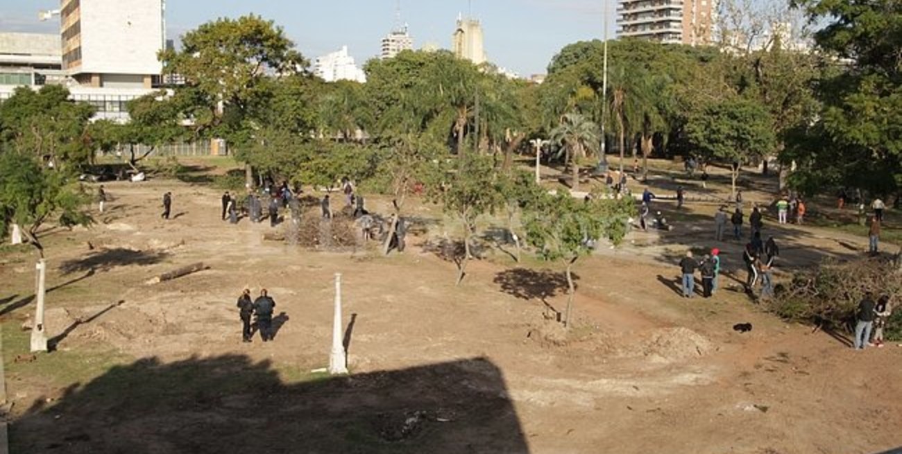 Parque Alberdi: radiografía de la obra de cocheras subterráneas