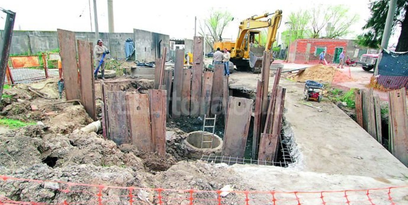 Santa Rosa de Lima: cedió una cámara séptica de la red cloacal