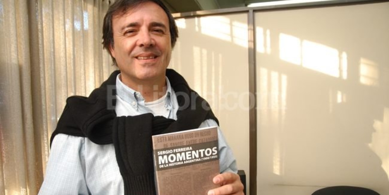 Sergio Ferreira presenta un libro de periodismo y ficción