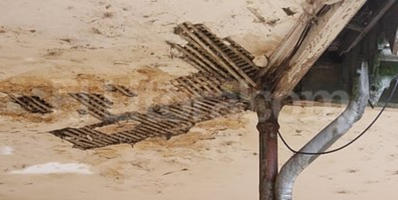 El edificio del Museo Ferroviario no da más