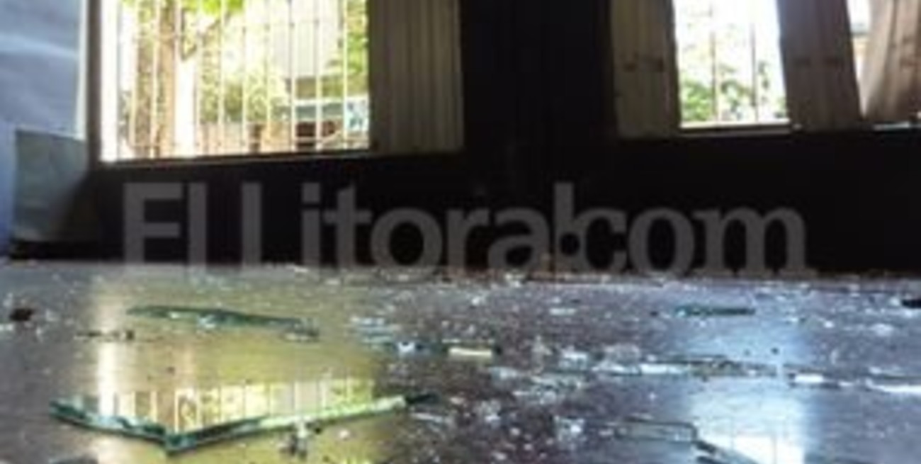 Daños en la escuela Julio Bello