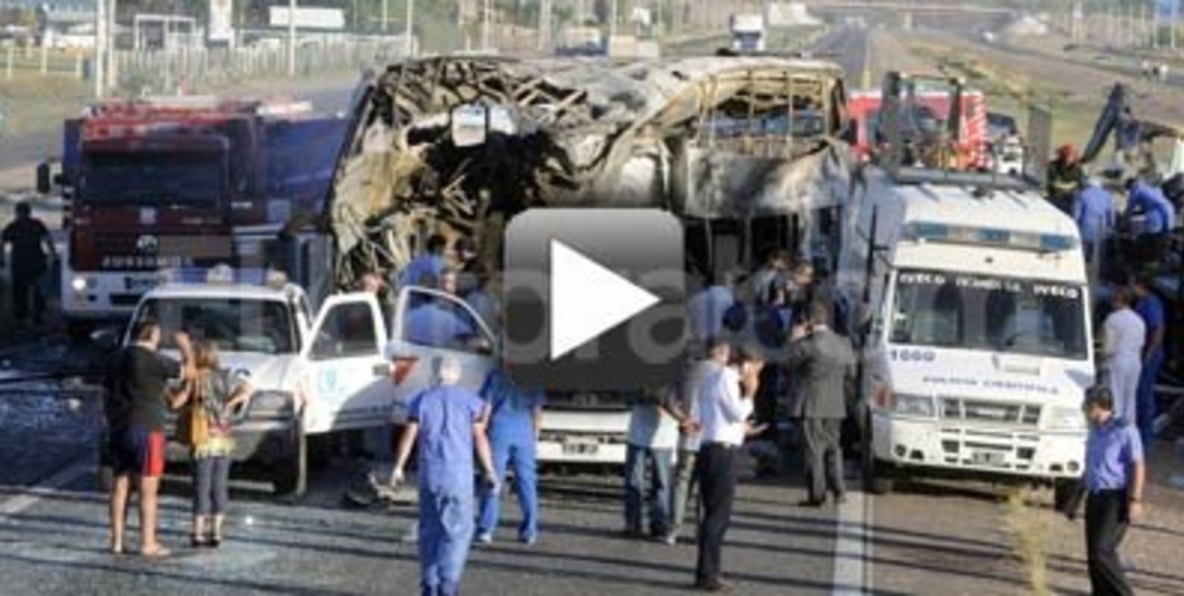 Video del momento del choque en Mendoza