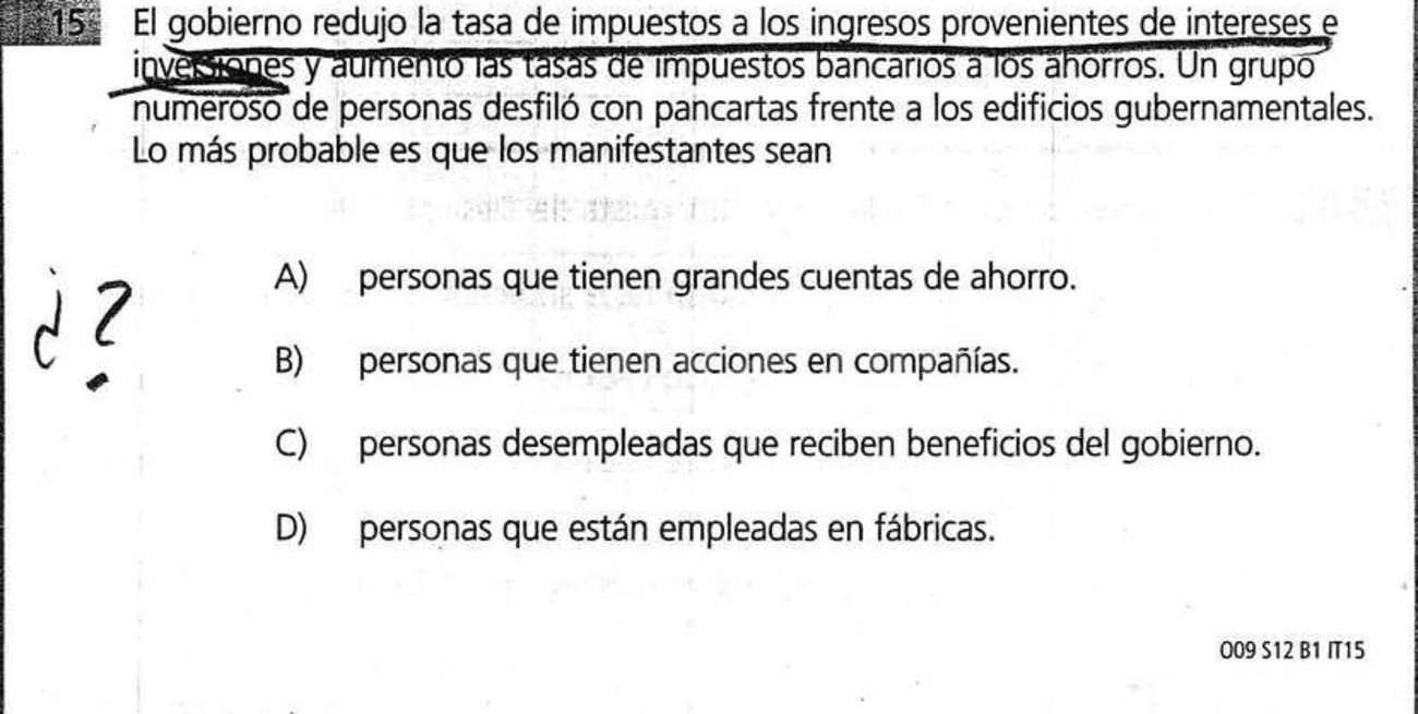 Una evaluación que cosechó críticas en los secundarios