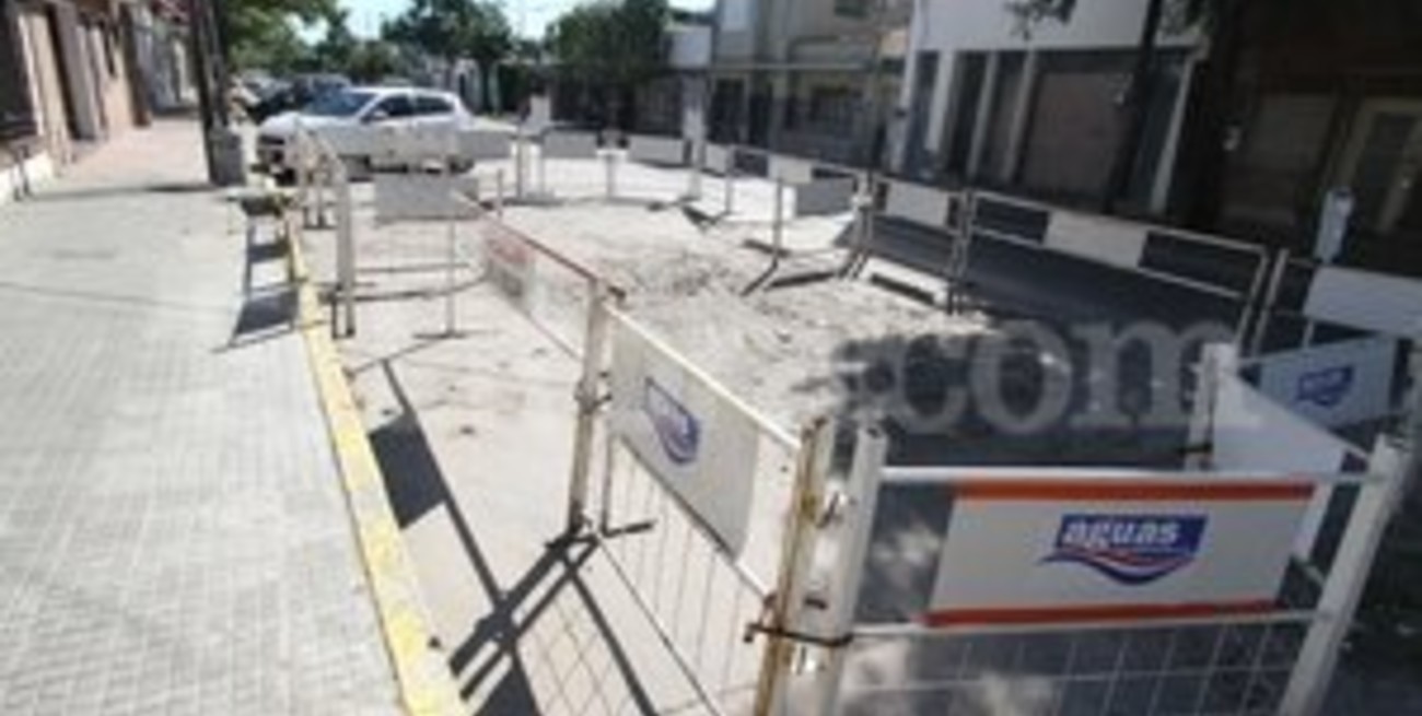 Volverán a reparar el socavón de Urquiza