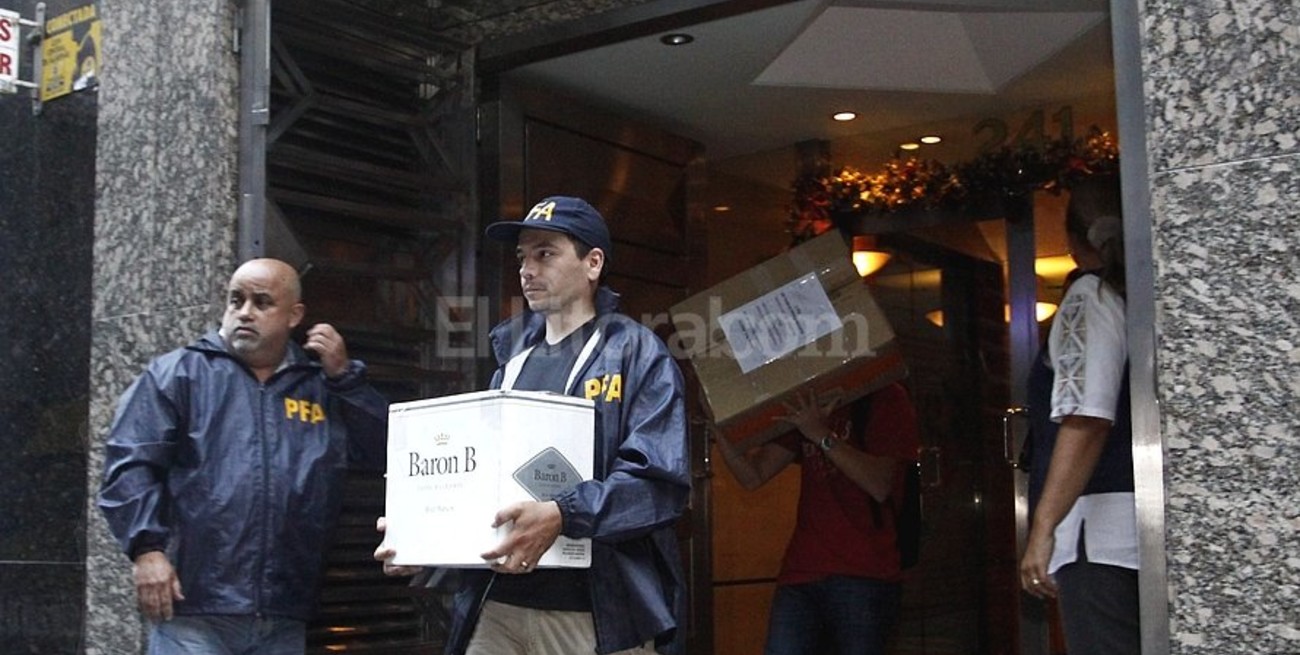 Allanaron oficinas de Lázaro Báez en la Ciudad de Buenos Aires