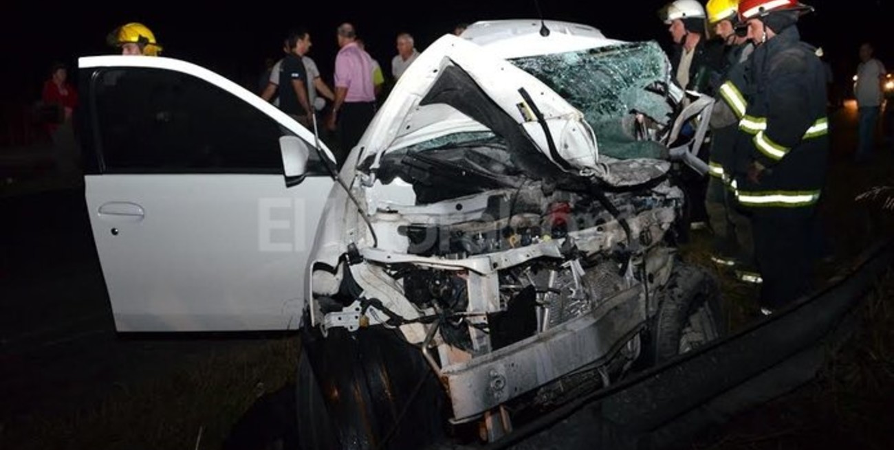 Dos muertos en un triple choque