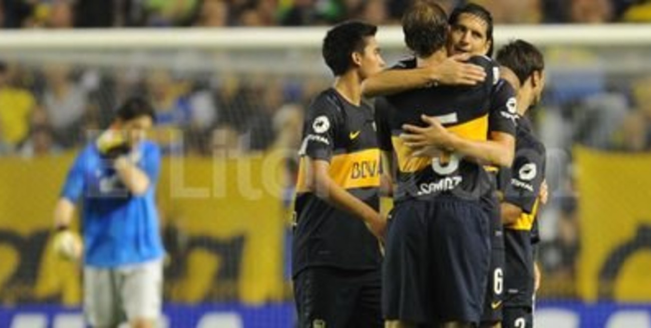 Ganó Boca con un regalo de cumpleaños del árbitro