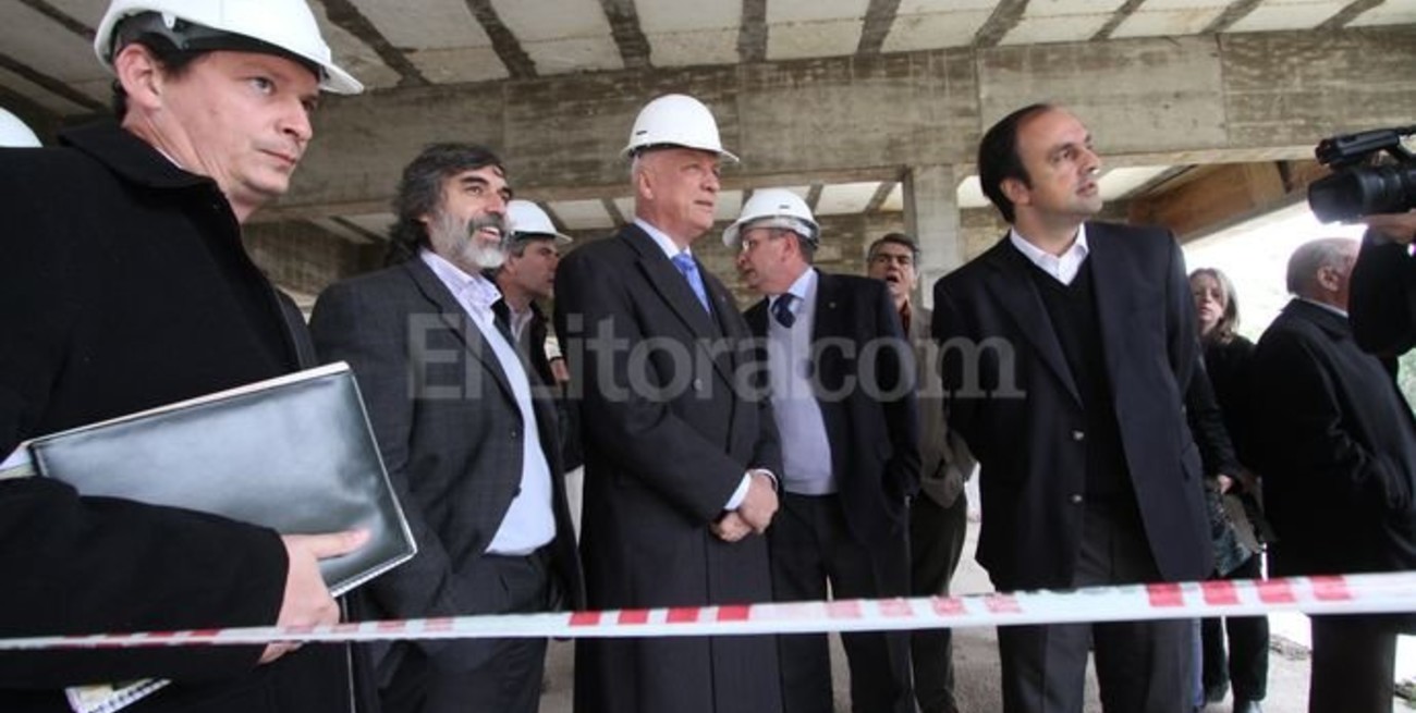 Recorrieron las obras del nuevo hospital Iturraspe