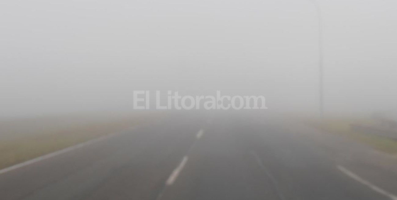 La niebla complica la visibilidad en la región