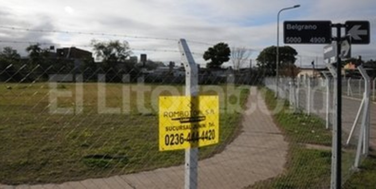 Ya cercaron los terrenos donde construirán torres de Procrear