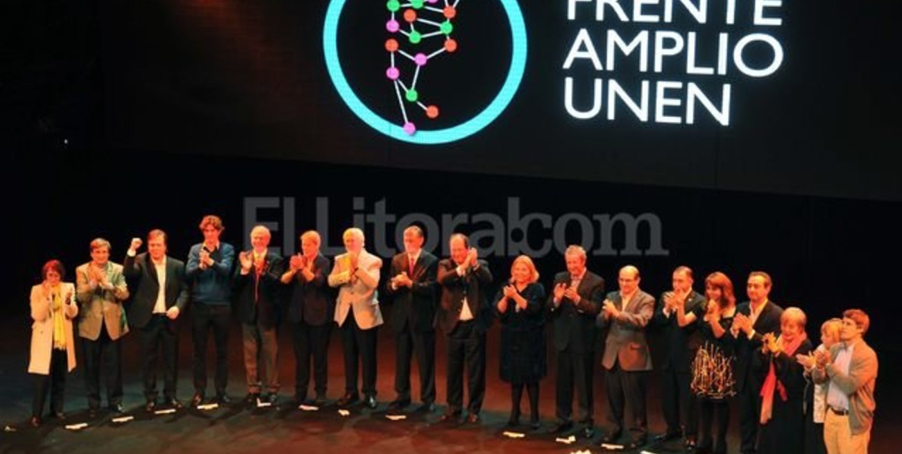 Lanzaron el Frente Amplio UNEN con la promesa de ser "una alternativa de gobierno"