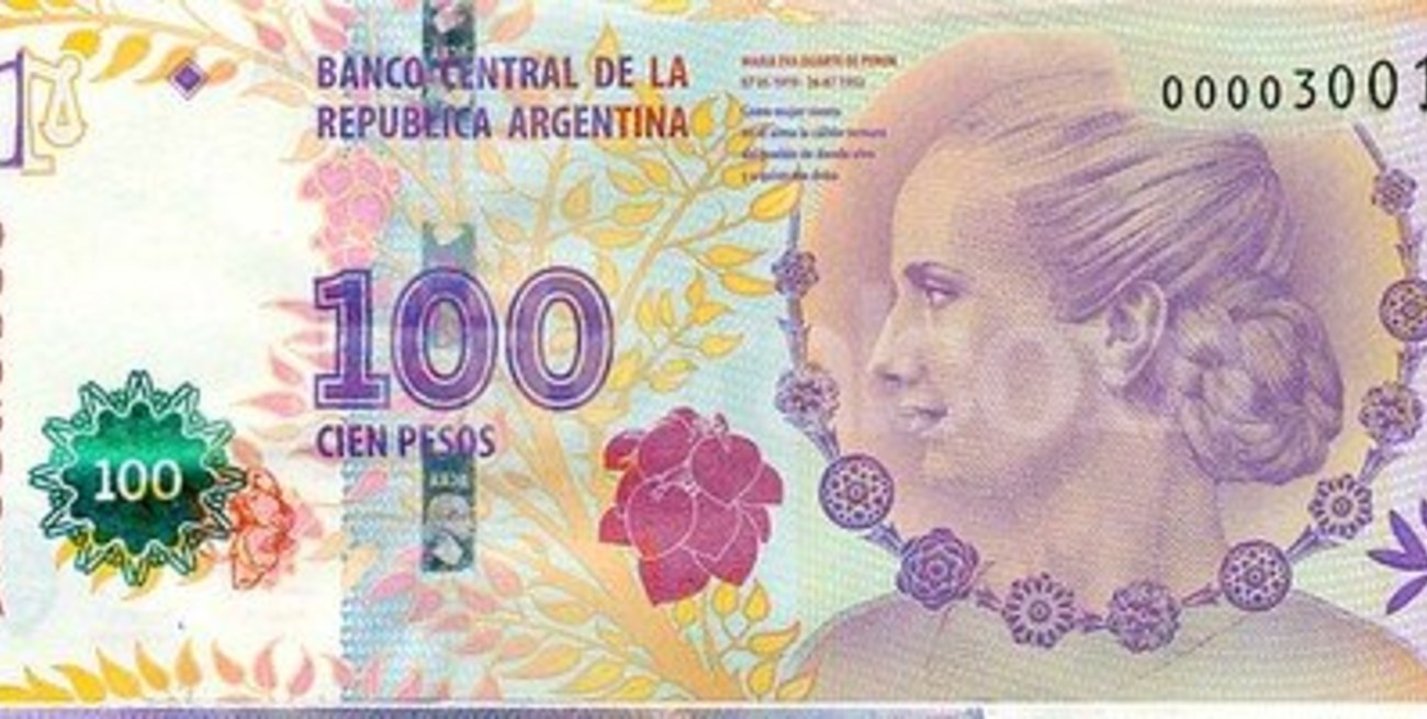Ya circulan nuevos billetes de 100 pesos y monedas de 2 pesos