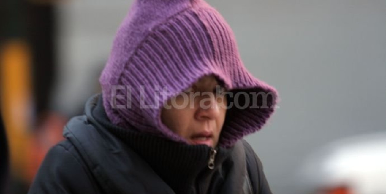 Mucho frío en el amanecer de este lunes