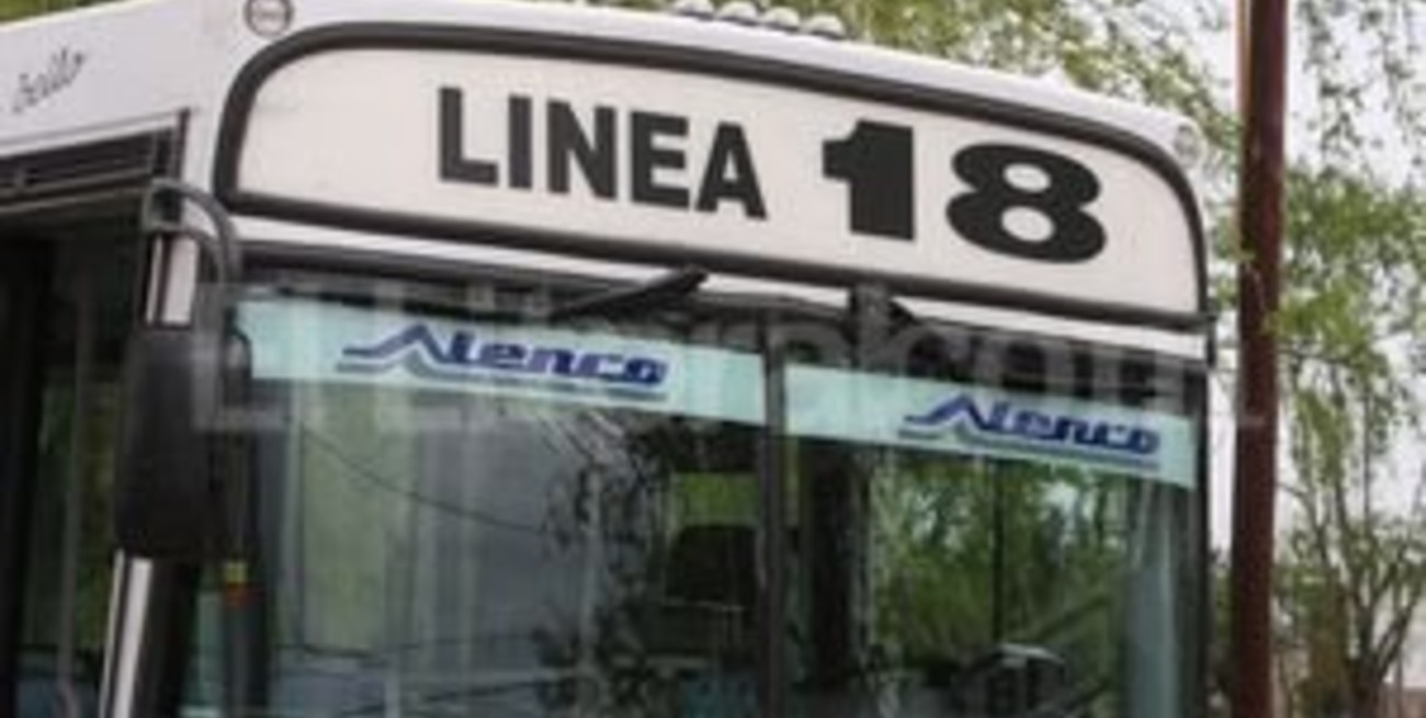Santa Rosa de Lima: la Línea 18 redujo el recorrido