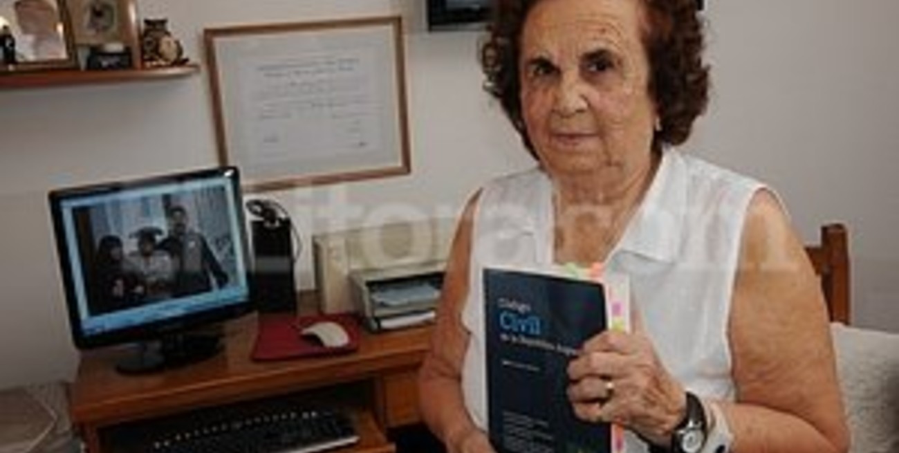 Vejez, divino tesoro: con casi 90 años, es estudiante de Abogacía