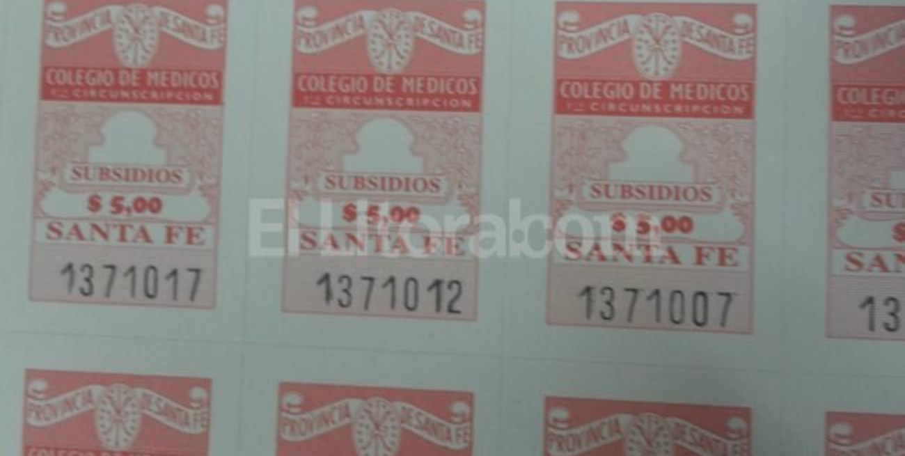 Alertan por el robo de estampillas en el Colegio de Médicos