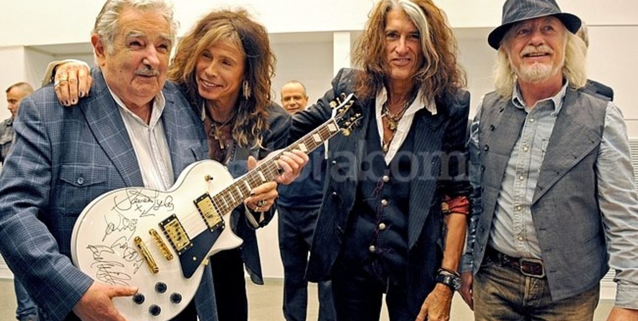 "Pepe" Mujica mano a mano con Steven Tyler