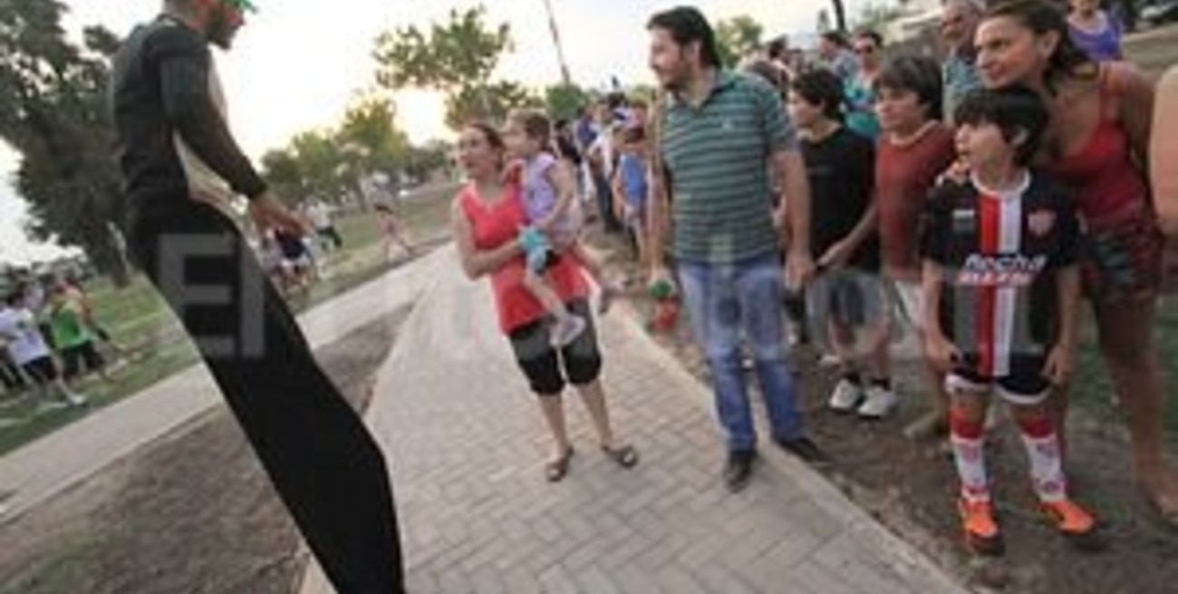 Los vecinos ya empezaron a disfrutar del Paseo Escalante