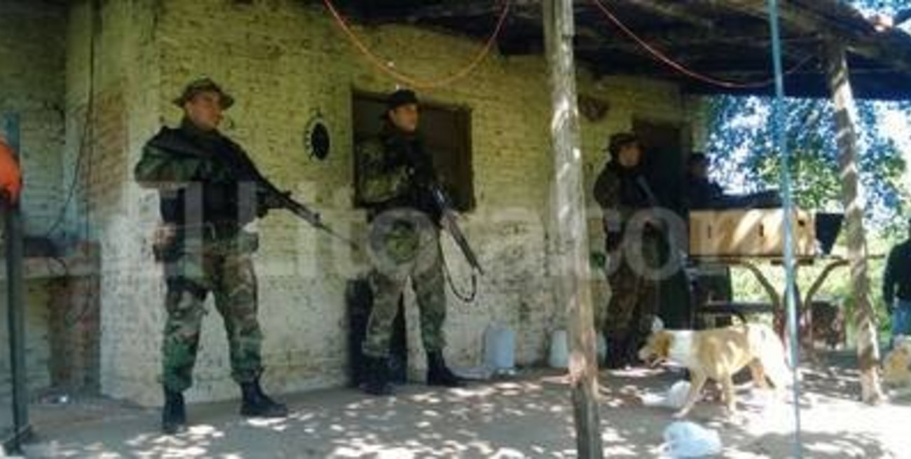 Hallaron la 'cueva' del narco apresado el lunes