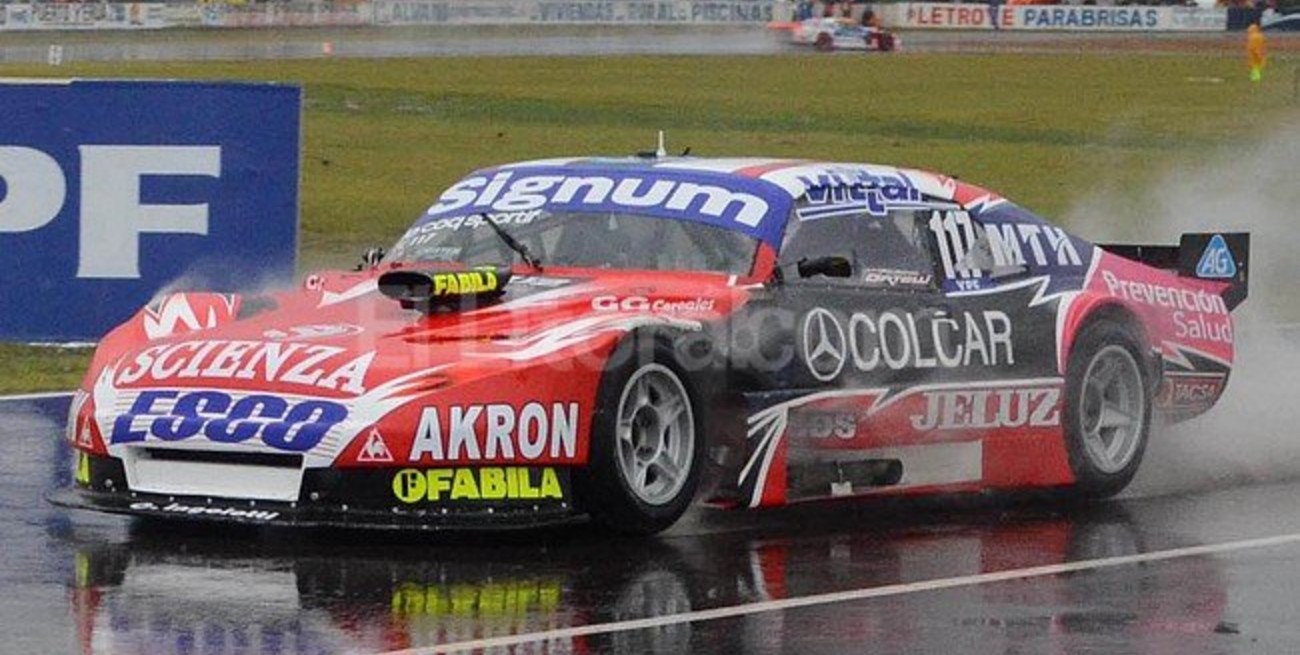 La lluvia le cayó mejor a Ortelli