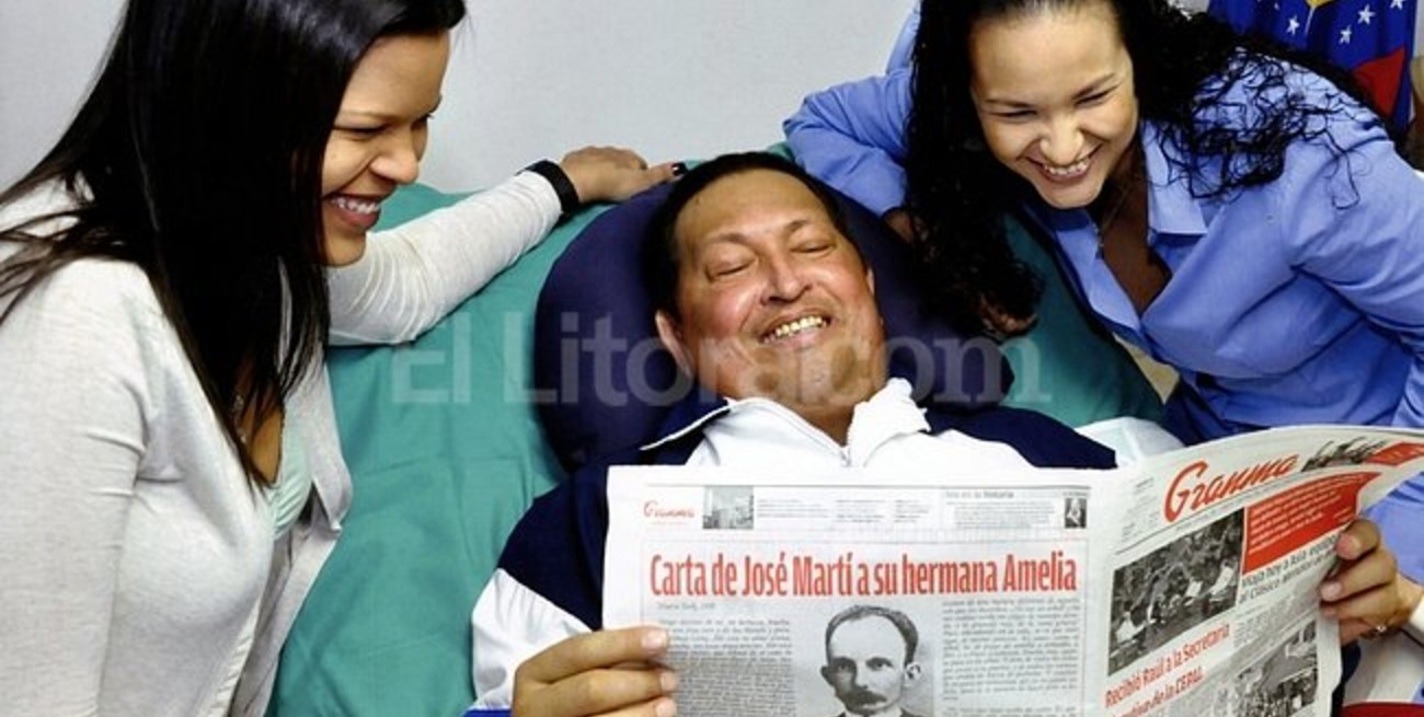 El gobierno de Venezuela difundió fotos de Hugo Chávez