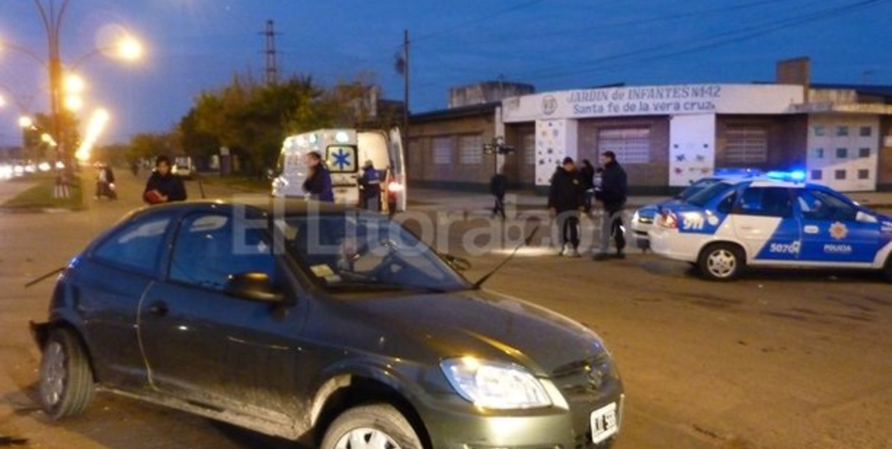 Primera mañana accidentada en la ciudad