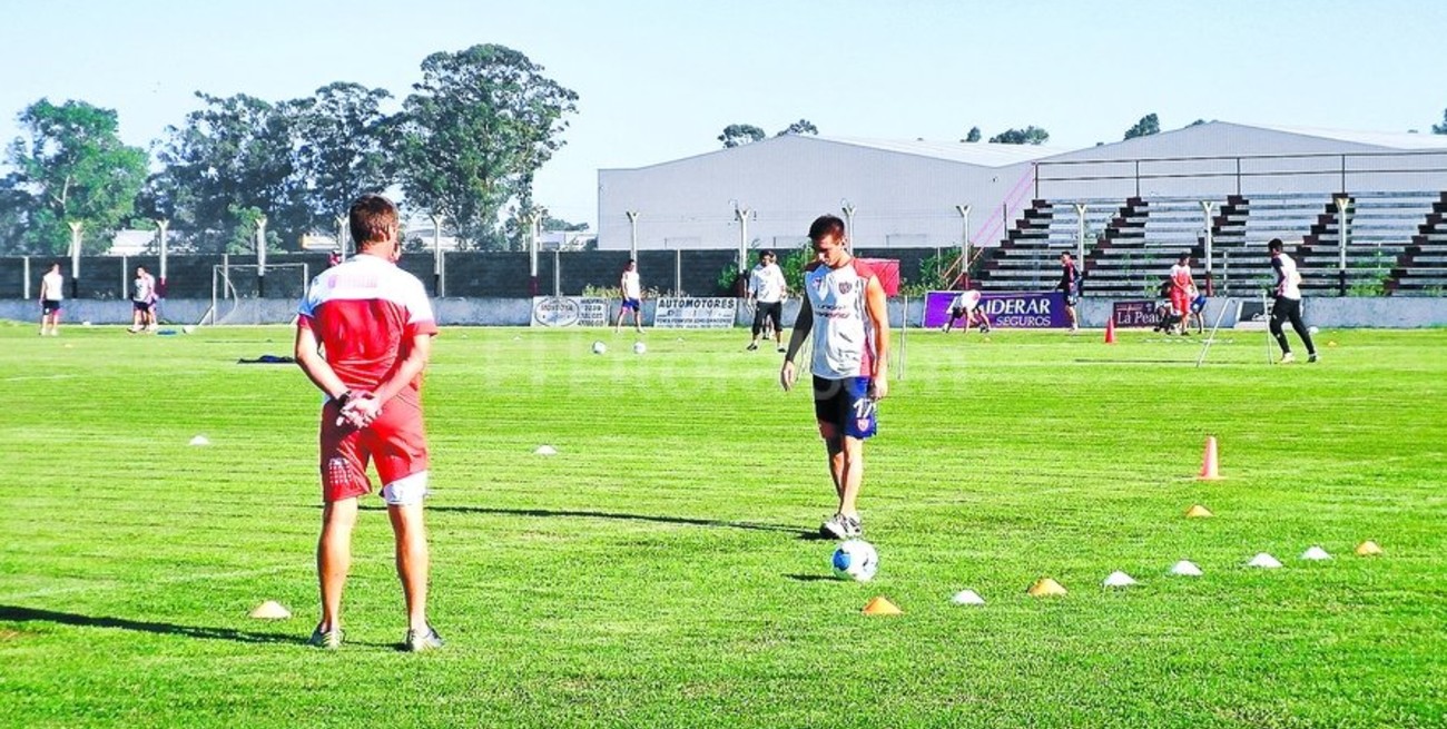 Volvió Pablo Mattos y quiere estar bien para el primer partido 