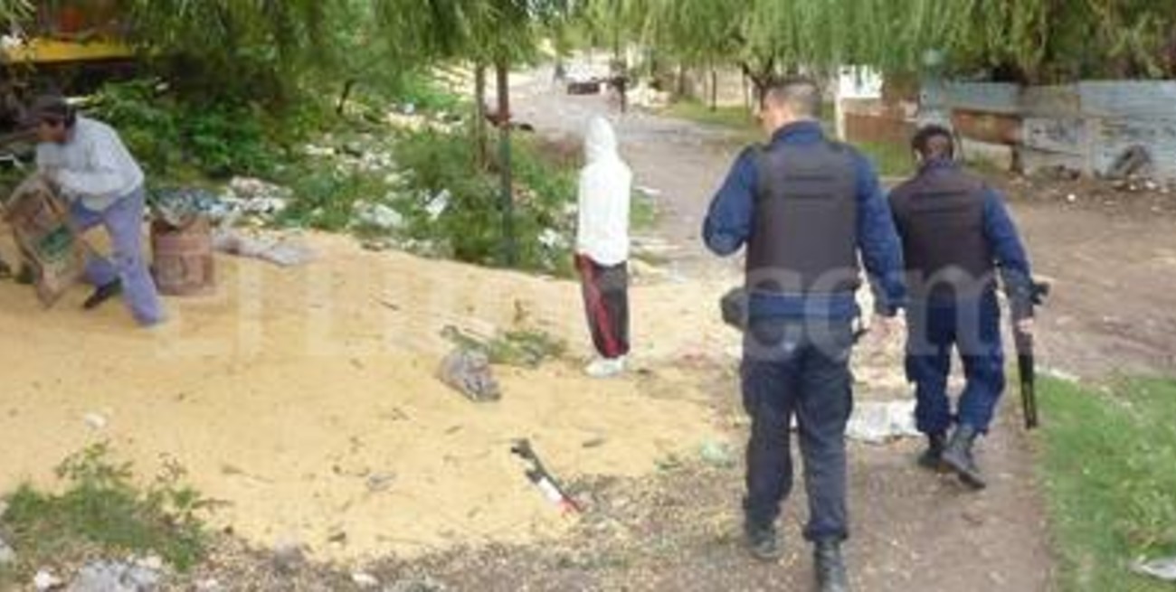 Golpe al tren de soja