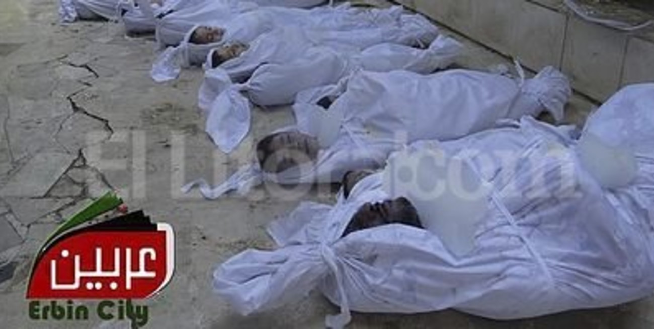 Siria: denuncian brutal ataque con armas químicas