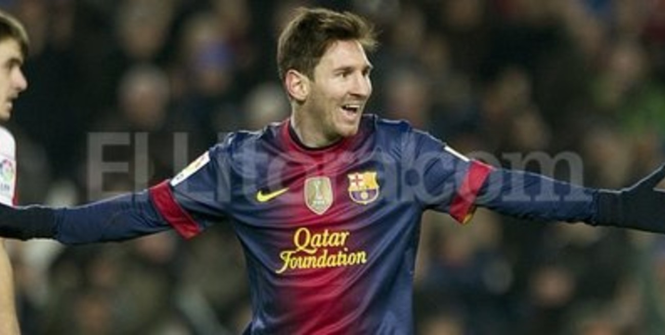 Dos de Messi en la goleada del Barsa