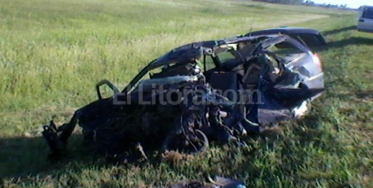 Dos muertos dejó un accidente en la Ruta 11