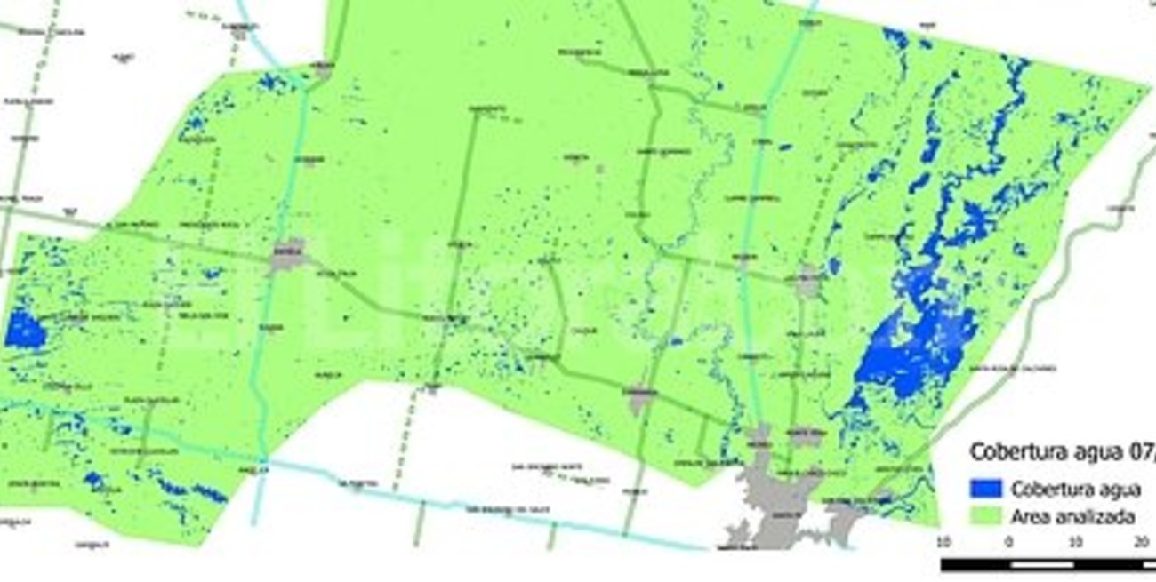 Expertos usan imágenes satelitales para analizar superficies anegadas