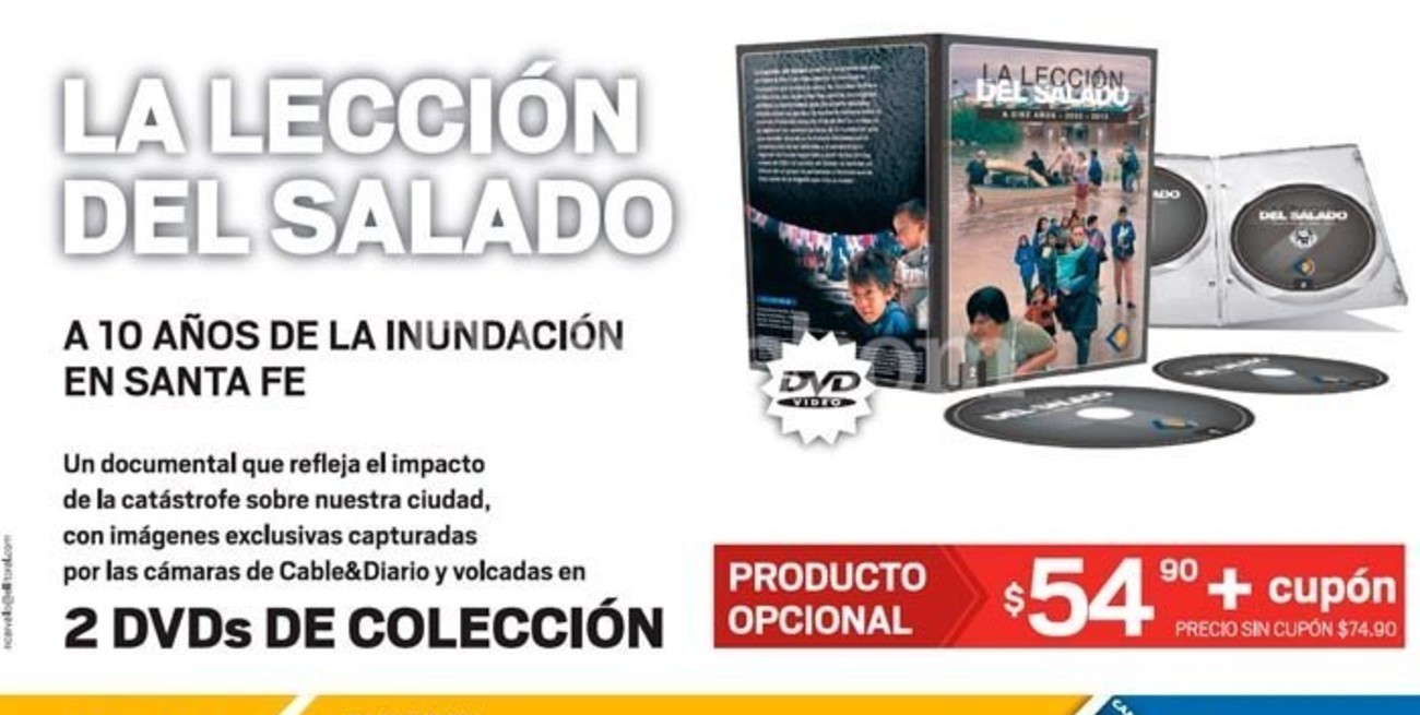 Hoy DVD "La lección del Salado " junto a El Litoral