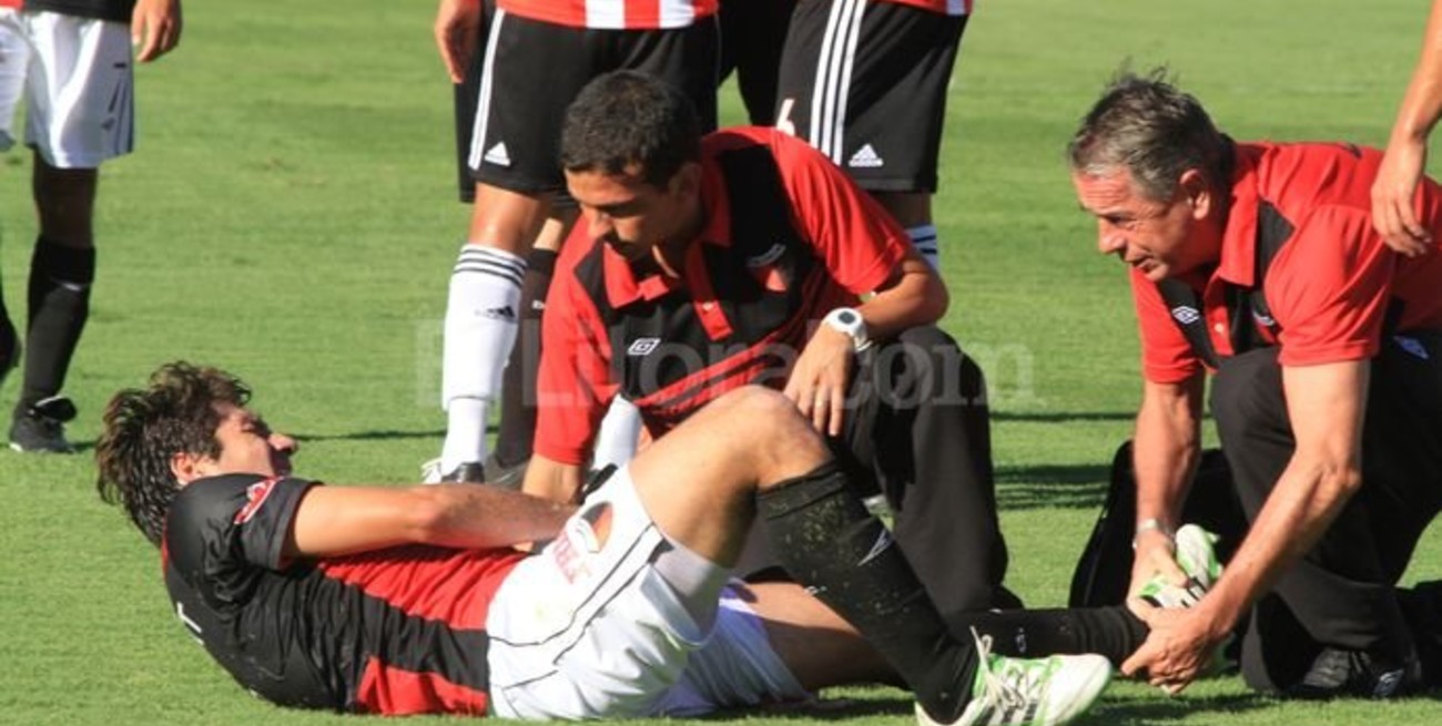 Se desgarró Ronald Raldes